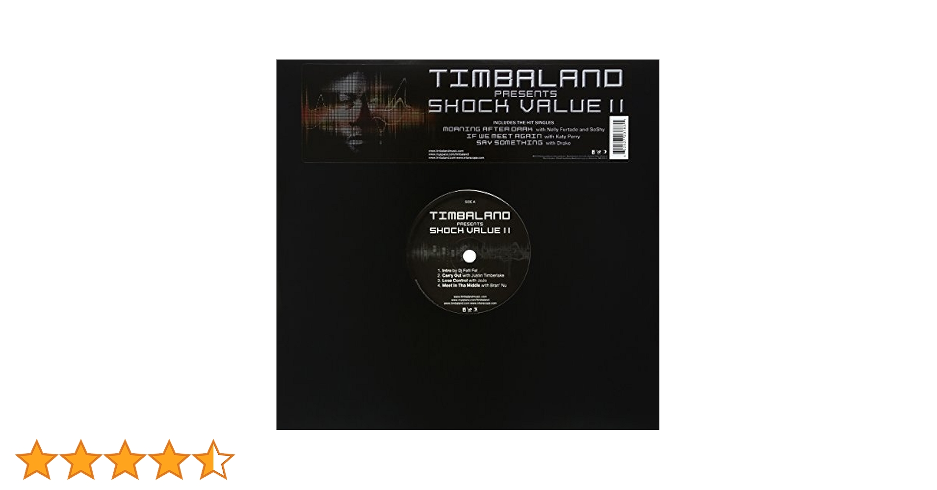TIMBALAND shock value2 レア 2LP レコード vinyl Timbaland – Shock Value II – 2 x Vinyl (LP, Album), 2009